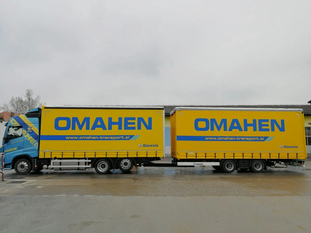 Omahen Transport - vozni park - volumenski prevozi
